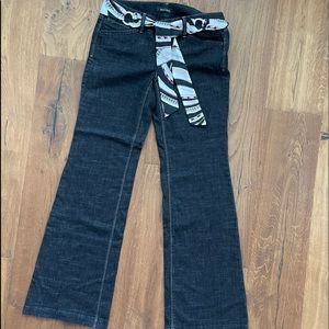 White House Black Market wide leg jeans
